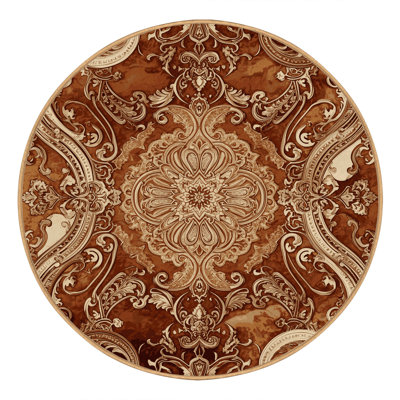 Tapis moelleux moelleux moelleux et moelleux en brun - reliure brun clair