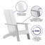 Chaise Adirondack en plastique-88681433