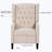 Margheoala Modern Manual Wing Chair Recliner Wide Wing Chair, High Deep Pull Chair, Sitting Chair-496146343