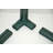Palram - Canopia Grand Gardener 2 - 8' W x 16' D Walk-In Hobby Clear Polycarbonate Resin Frame Greenhouse Kit with Roof Vent and Base - Green-90988281