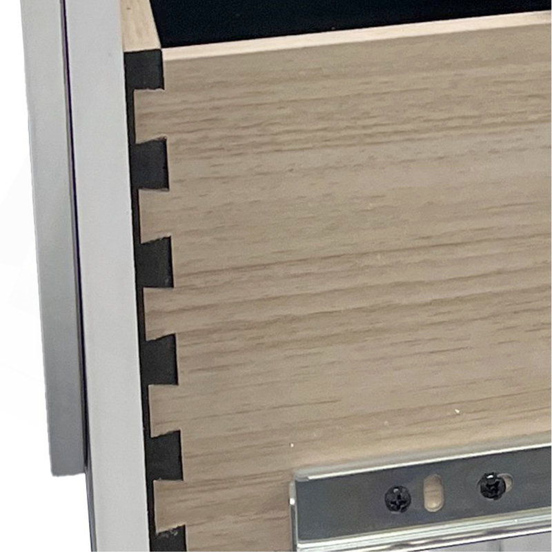 Tarian Dresser, Pearl White Finish