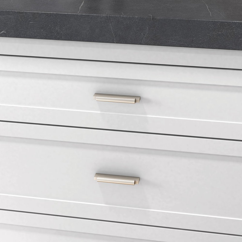 4624 Modern Pull, Satin Nickel