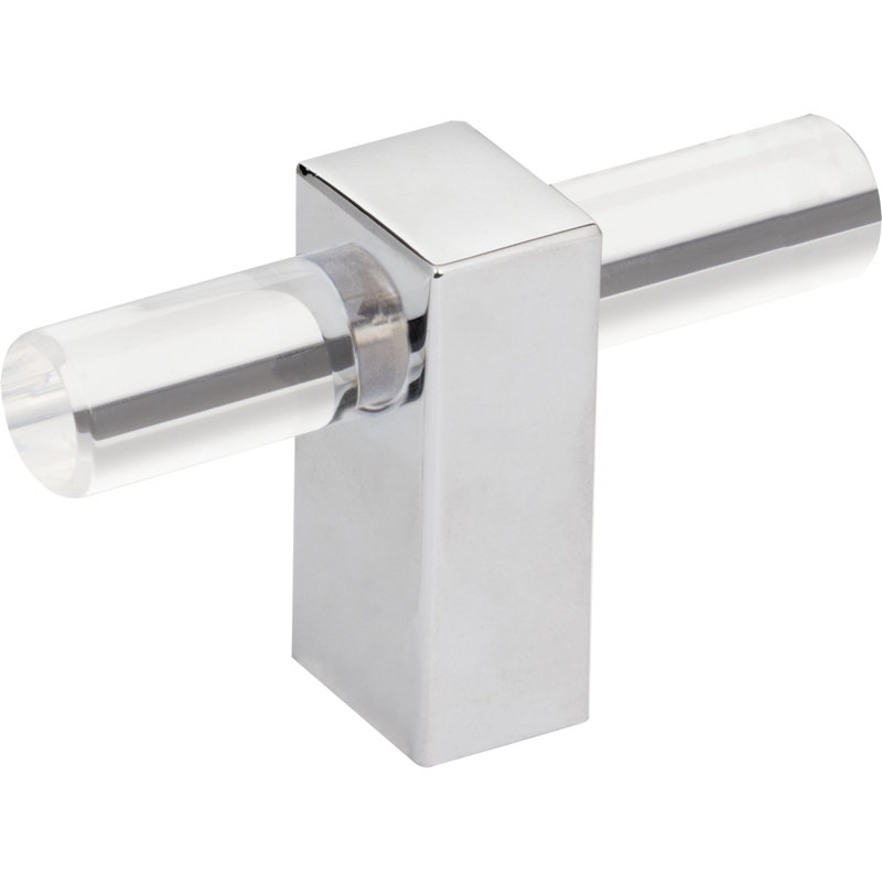 Bar Knob, Polished Chrome