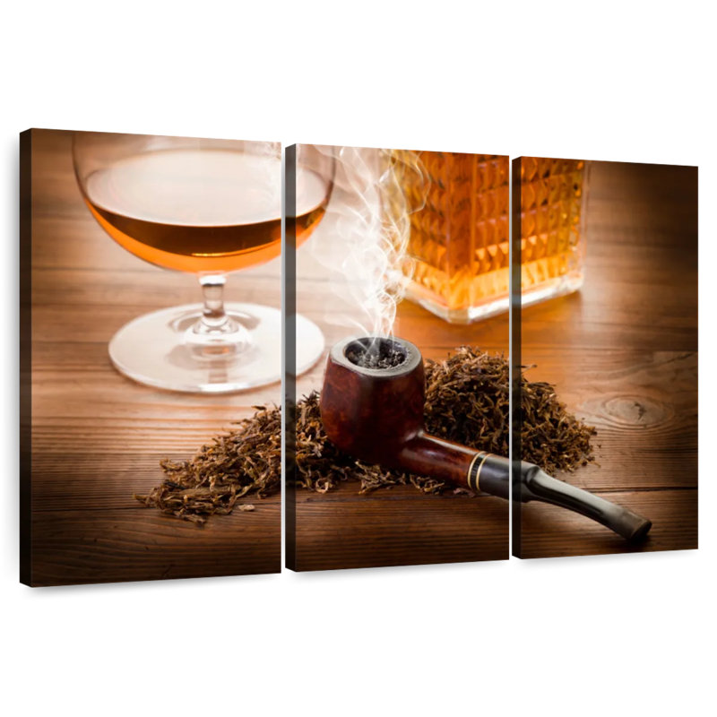 Senne Tobacco Pipe, 48" H x 74" W
