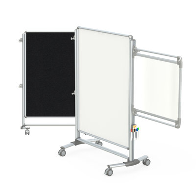 Nexus Freestanding Porcelain Bulletin Board