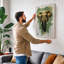 Golden Elephant Portrait Boho - Wrapped Canvas-149034018-149034046