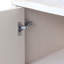 Buffet d'appoint 4 portes Accent Bois naturel lavé, style artistique, rangement de salon polyvalent-199458267