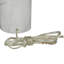Lampe de table blanche 24,9 "