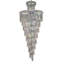 Lustre spirale en chrome 32 lumières Elegant Lighting-23083927-23083923