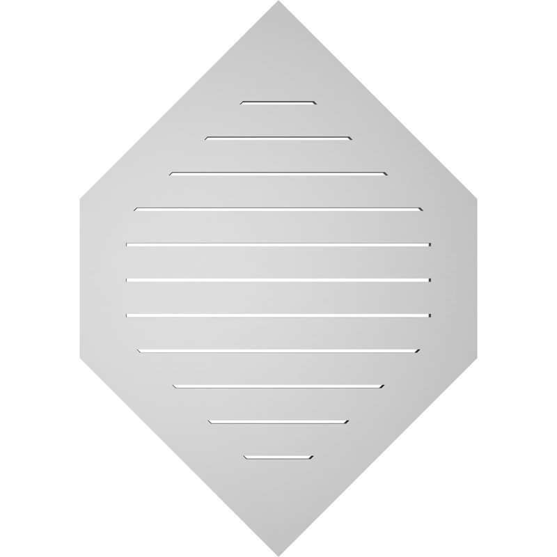 Pente verticale verticale en uréthane Signature, H 42 po x l 30 po x P 1 po