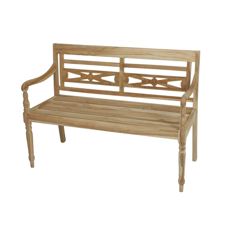Louviere Teak Bench