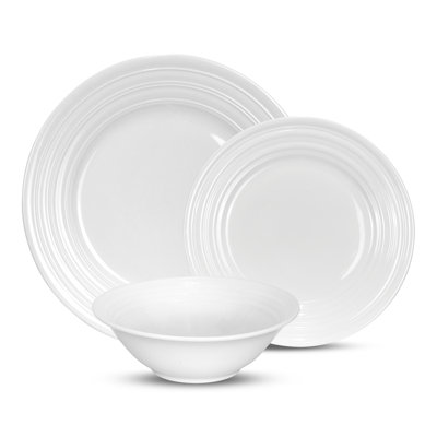 Service de table Ebern Designs Melbourn - Service pour 4