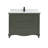 42" Solid Wood Bathroom Vanity with 1" Engineered Marble Top, Single Sink-378300697