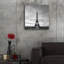 «Paris - Eiffel Tower - Black & White» par Epic Portfolio, art mural en verre acrylique-1889798944