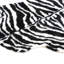 Tapis en fausse fourrure Zebra-538162200