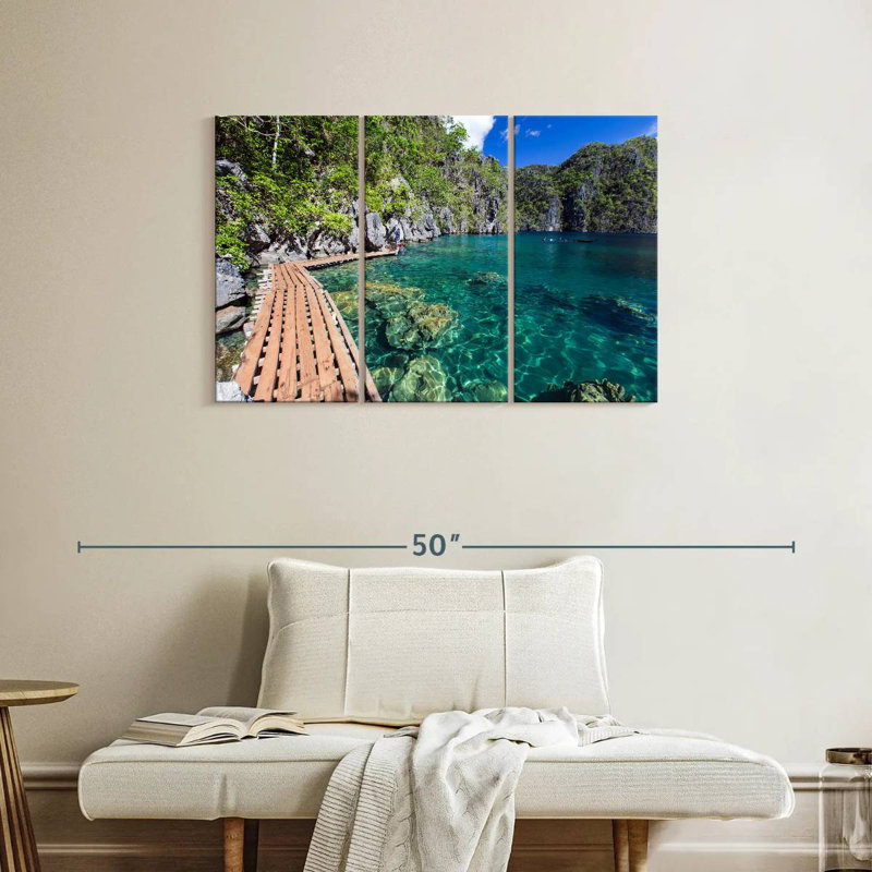 Alvord Kayangan Island Lake, 24" H x 38" W