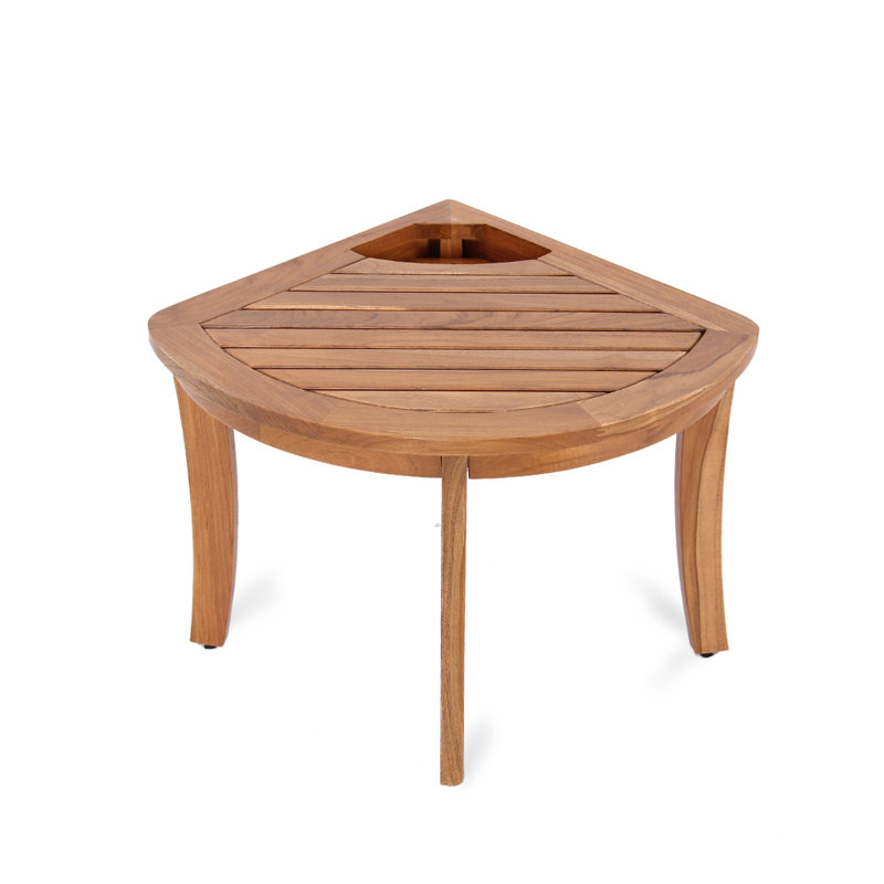 Banc de douche en teck Knudsen