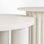Ensemble de 2 tables basses rondes