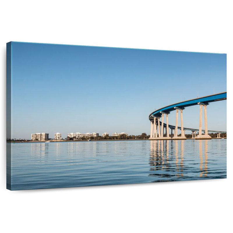 Lilie Curvy Coronado Bridge, 8" H x 12" W