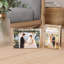5X7 Acrylic Frames 6 Pack, 20Mm Thicker Frameless Clear Picture Frames, Double Sided Magnetic Picture Frames, Free Standing Desktop Display