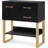Quintonio Modern Console Table with Drawer, Storage Cabinet and Shelf-1466461204