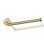 Elate 9" Wall Mounted Round Towel Arm, Metal Wall-Mounted Towel Holder, Towel Bar