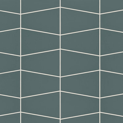 Mosaïque en porcelaine mate trapézoïdale Marin