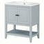 Meuble-lavabo moderne avec lavabo en céramique