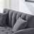 Charming Velvet Tufted Loveseat for Compact Living Spaces, Enhancing Comfort and Style-1437455759