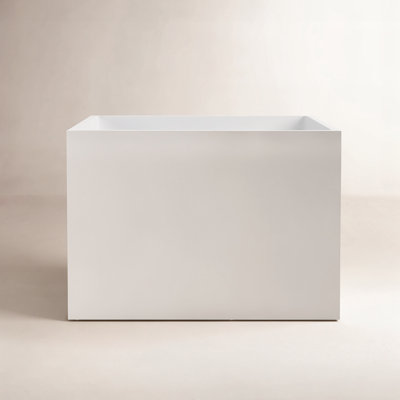 Tidal 35" Freestanding Soaking Bathtub with Seat