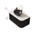 Meuble-lavabo et lavabo flottant Modern