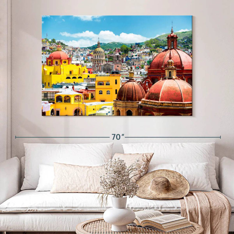 Nicci Viva, Mexique - Architecture de Guanajuato, H 34 po x l 51 po