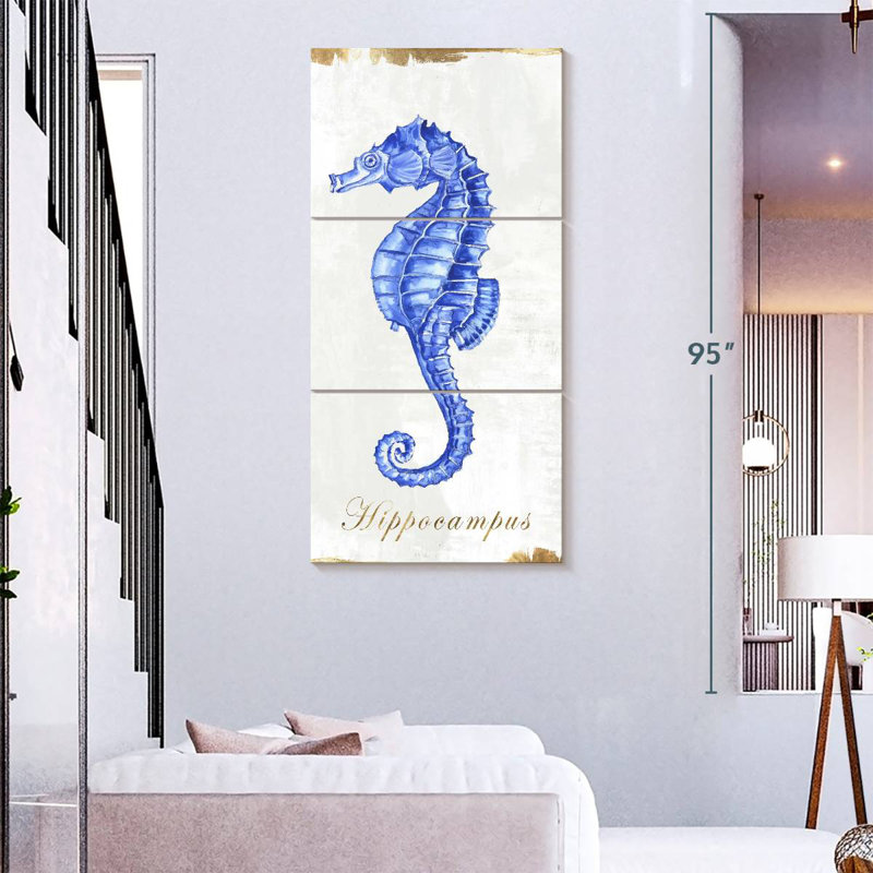 Hippocampe bleu