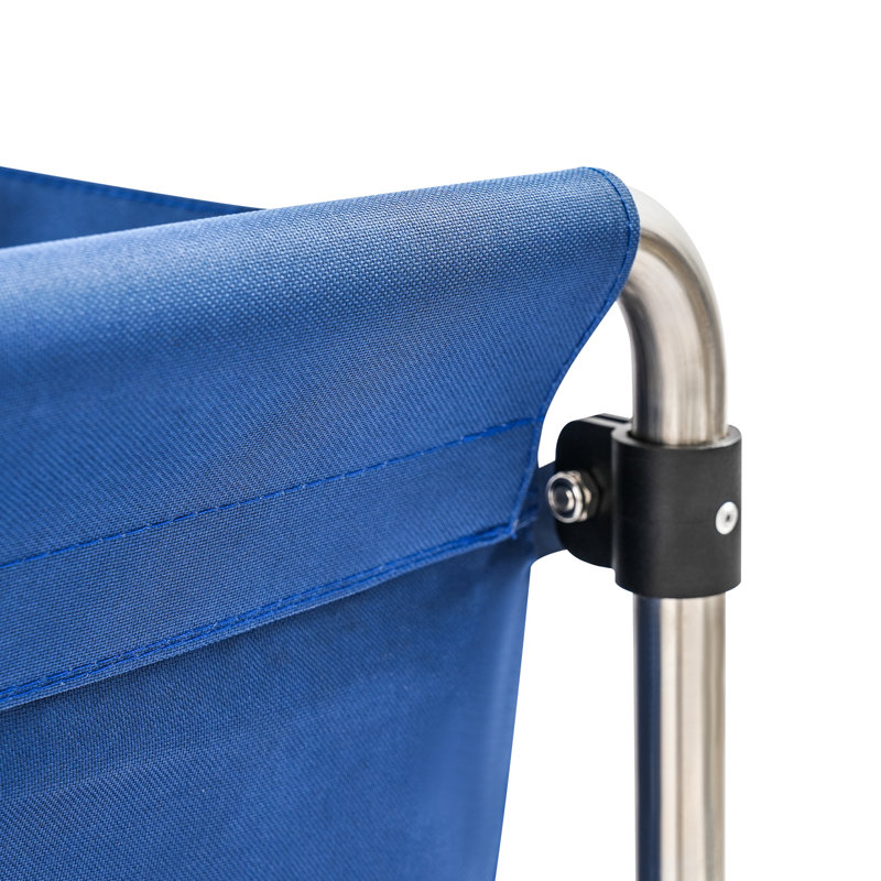 34.25X20.47X30.7” Folding Laundry Cart, Blue, 30.7" H x 34.52" W x 20.47" D