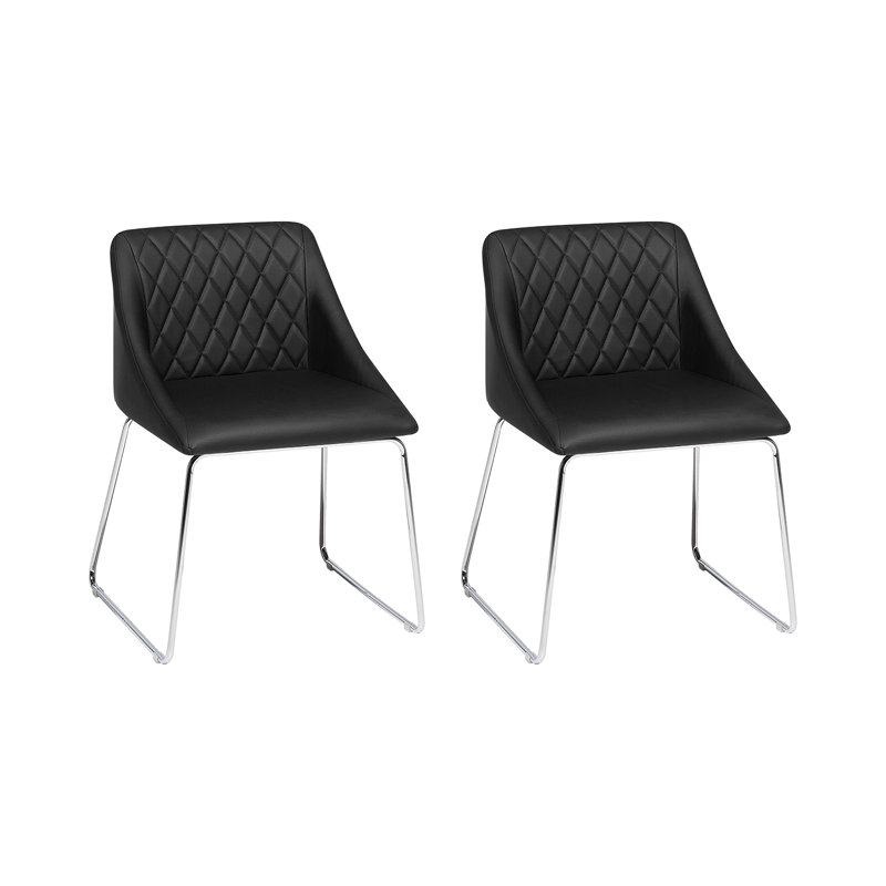 Kirkhill Upholstered Dining Chair, Black