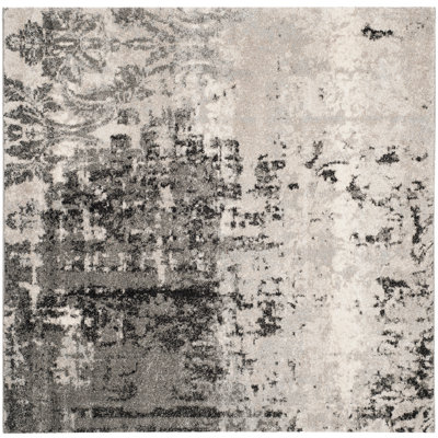 Arlinda Retro Performance Abstract Rug