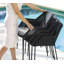 Breeze Stacking Patio Dining Armchair with Cushion-55841016-55841022