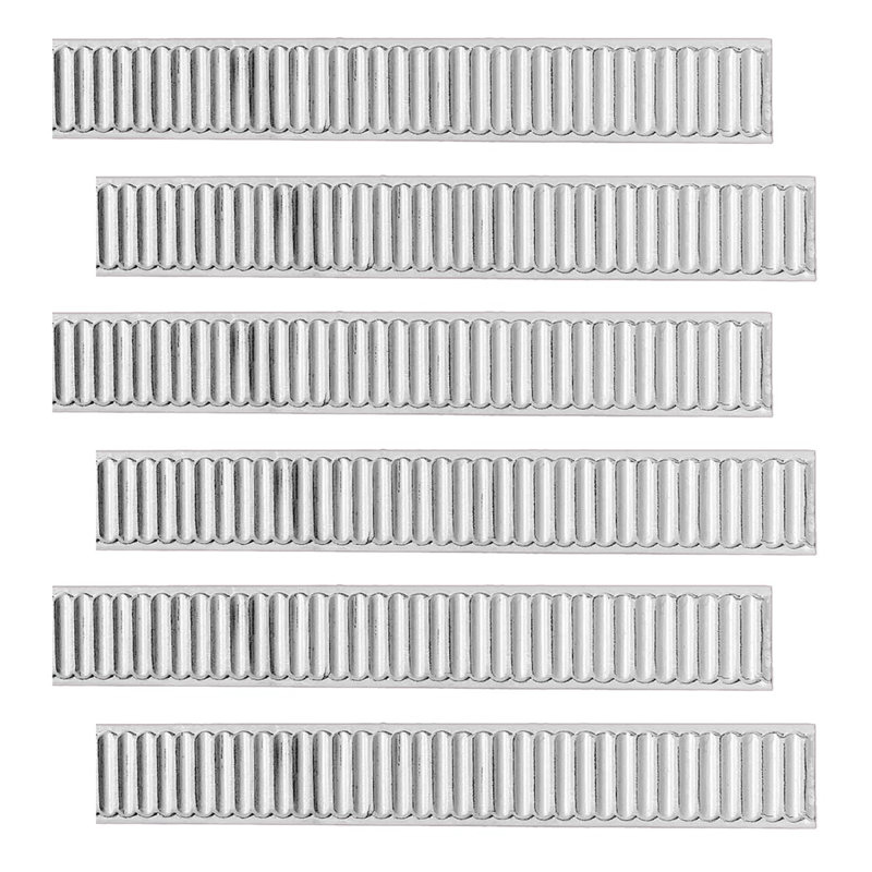 Primed White Ribbed Urethane Crown Moulding Pack of 6