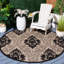 Tapis sable / noir Arneshia-20794552