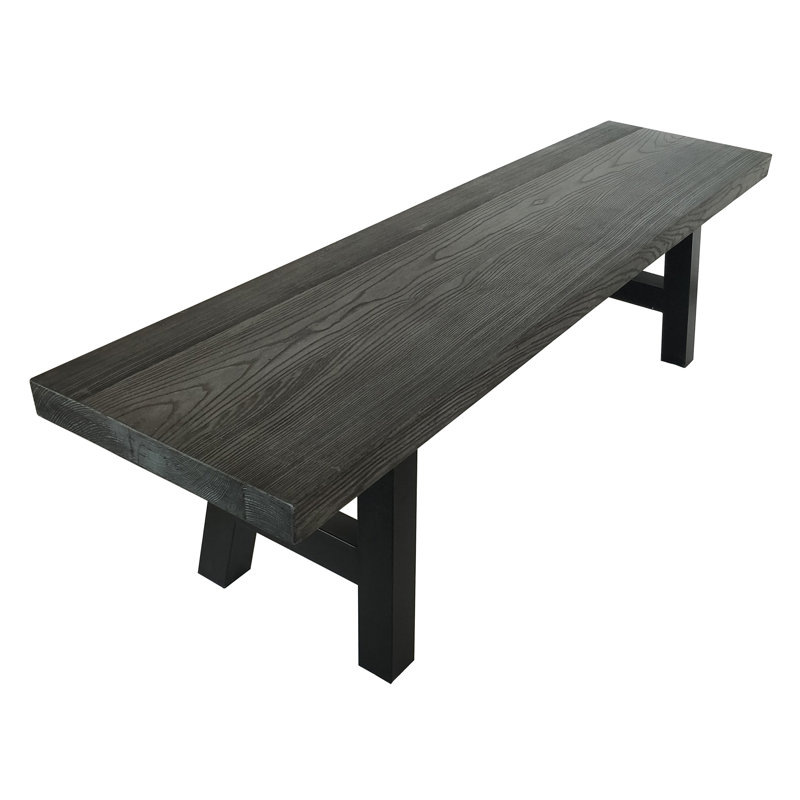 Banc de pique-nique en béton léger Uppingham, Gris naturel