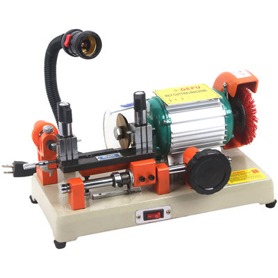 Key Duplicating Machine 110V Horizontal Key Copy Machine Cutter Cutting Machine, 120W