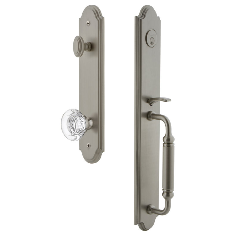 Ensemble de poignées factices Arc One, Nickel satiné