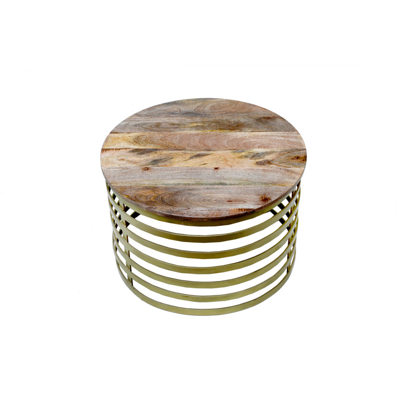 Durham Frame Coffee Table, Gold