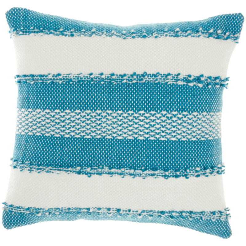  Square Pillow Cover & Insert, Turquoise