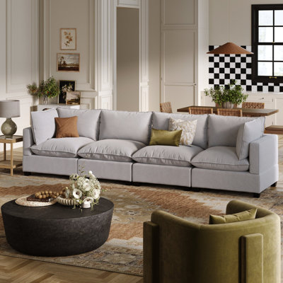 Canapé nuage moderne en tissu doux Somerdale