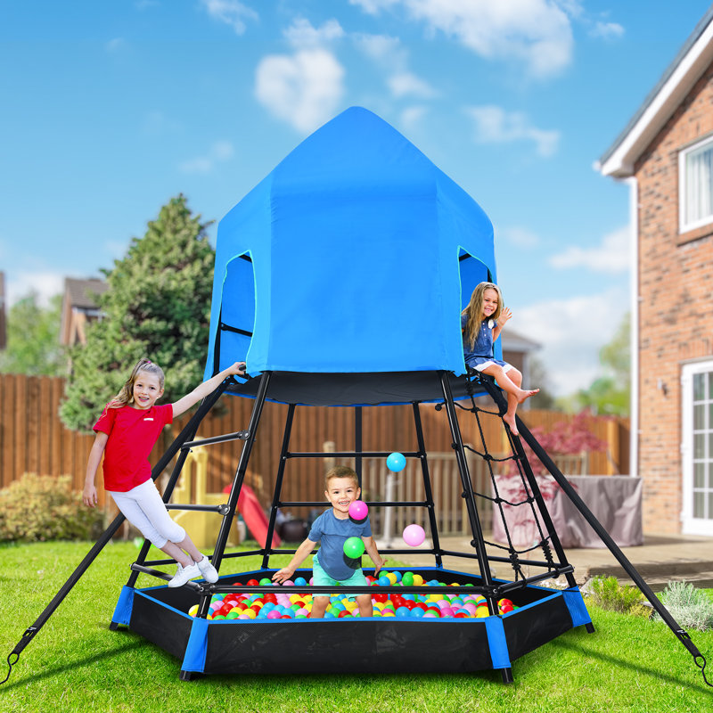 Dôme d'escalade Jungle Gym avec barres à singes pour enfants