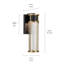 Applique murale en aluminium Lonnie-309469265