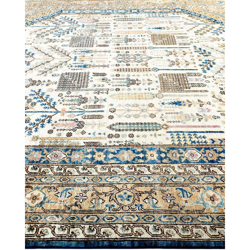 Serapi One-of-a-Kind 7' 9" X 9' 7" Hand Knotted Area Rug