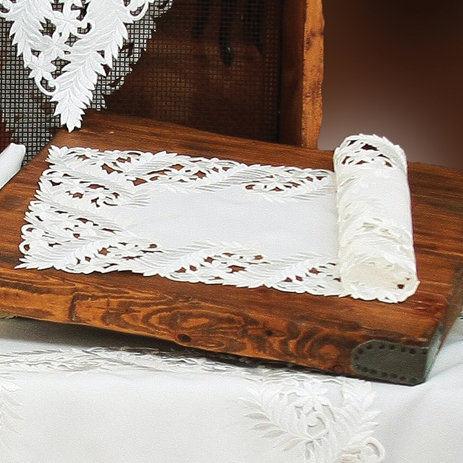 Tissu Weigand, Blanc