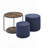 Multi-Functional Ottoman Table Set with Drum Stool and Storage Space-701791377